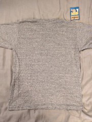 vintage NIKE 70s 80s Orange Tag Grey Cotton Poly Rayon T-Shirt MediumMade in USA