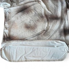 Lululemon Tan Camo Paint Splatter Square Neck Running Shirt size L-XL RARE