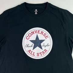 Converse All Star Shirt XL Black Chuck Taylor Logo Graphic Tee