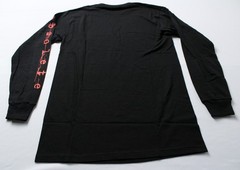 Of Mice & Men Men’s Obsolete Long Sleeve Graphic T-Shirt AP2 Black/Red Small