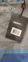 GERRY MEN’S SUN PROTECTION HIKING ATHLETIC T-SHIRT LONG SLEEVE TRIANGLE DESIGN