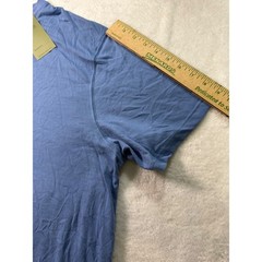 Goodfellow & Co Mens Everyday Wear Standard Fit Crew Neck T Shirt Blue XXL