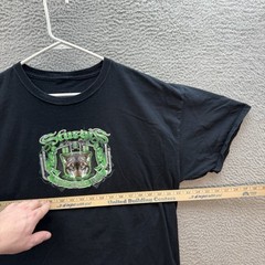Sturgis Shirt Adult XL Black Motorcycle Rally Biker Nature Wolf Grunge Skater