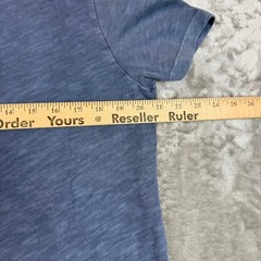 Marine Layer Heavy Slub Pocket Tee T-Shirt Mens Small Indigo Blue $64 New NWOT