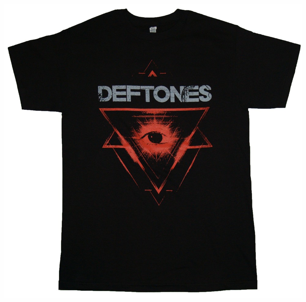 DEFTONES – Triangle Eye Logo – T SHIRT Sizes S-M-L-XL-2XL Brand New