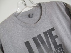 Live Another Day Next Level Apparel Men’s Size L Cotton Short Sleeve T-Shirt