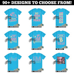 1 Somos Eternos Denim Turquoise Smokey Blue Red Stardust Stone T Shirt to Match