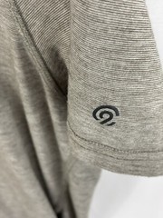 Champion Mens Pullover T Shirt Large Soft Polyester Rayon Spandex Gray READ