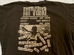 Original Rare Nirvana Nevermind Promo Shirt XL Extra large Best Pakistan Vintage