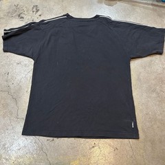 Vintage Mecca USA Oversized Striped Raglan Tee T-Shirt