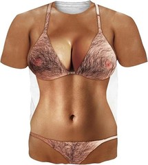 Men’s Funny 3D Printed T-Shirt Women’s Body T-Shirt Polyester Breathable Tees