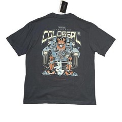 Penshoppe Philippines Men’s Graphic Print Tee L Gray Crew Neck Short Sleeve