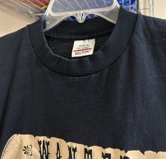 Vintage 1980s George Jones Wanted Tour Shirt Tee XL Country Johnny Paycheck