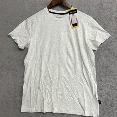 NEW Kenneth Cole New York S Men’s S Organic Cotton T-Shirt Grey Specks