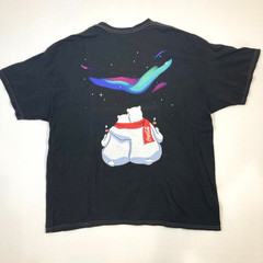 Coca-Cola Polar Bear Graphic T-Shirt Men’s 2XL Black Ripple Junction