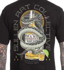 Sullen Art Collective True Artist Pin Up Tattoo Men’s Standard Tee SNAKE VENOM