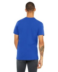 Bella + Canvas 3001C 2XL True Royal Cotton Jersey Tee Unisex Blue Tshirt