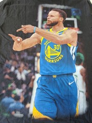 Steph Curry Shirt Large Night Night Golden State Warriors Basketball Bootleg Tee