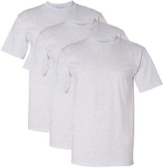US Army Solid Color T-Shirts Made in USA 100% Cotton Heavyweight Shirts 3 Pack