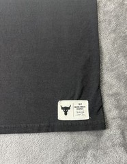 Under Armour Project Rock Shirt Mens M Brahma Bull Logo HeatGear Loose Fit