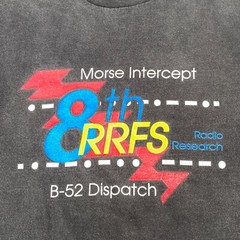 8th RRFS Radio Research T Shirt Mens XL B-52 Dispatch Morse USASA Military