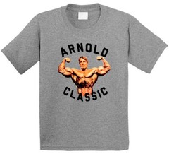Arnold Schwarzenegger Olympic Olympian Actor Muscle T Shirt