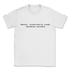 The shipping forecast t-shirt smooth, occasionally rough, becoming variable.