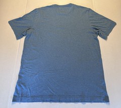 TravisMathew Men’s Catch and Release T-Shirt Heather Blue Sapphire XL Golf Cart