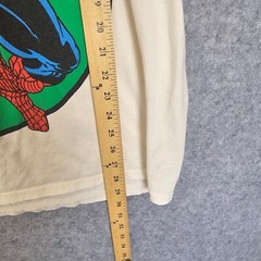 Amazing Spider Man T Shirt Mens M White MARVEL Comic Cover Art Tee Indie Sleaze