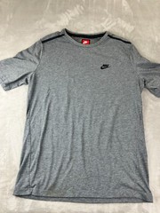 Nike MEN’S Bonded Tee Carbon Heather Size Medium Stretch Gym Running 886191-091