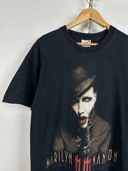 2003 Vintage Marilyn Manson The Golden Age of Grotesque Band T-Shirt Size L