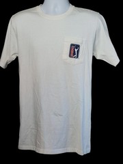 PGA Tour White Pocket Logo T-Shirt