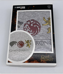 Game of Thrones T-Shirt – HBO Licensed NEW SEALED – Sizes XL, L, M T-shirt Black