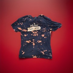 Austin Eastciders Alcoholic Cider Beverage Custom Bleach Dyed Black Tshirt