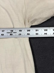 O Neill T Shirt Mens Large Beige Monogram Logo Modern Fit Short Sleeve Crew Neck
