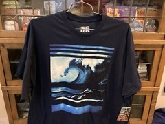NWT HANG TEN Navy Blue Ocean Waves Surfing S/S T-shirt SZ XL – Cool