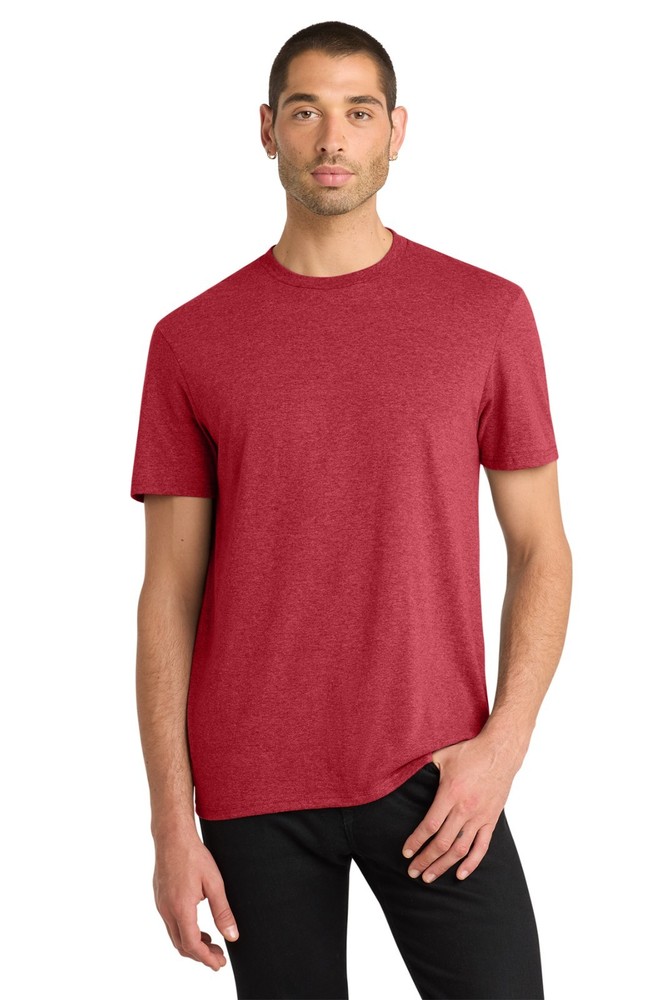 District DT6000 Very Important Plain Tee T Shirt Unisex Heather Red S