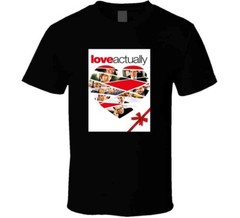 Love Actually Tee Classic Rom Com Christmas Holiday Movie T Shirt