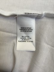 NEW Kenneth Cole Men’s Medium White Core Edit V-neck Short Sleeve T-Shirt