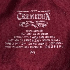 Daniel Cremieux mens red Kwiky’s Photo long sleeve crewneck t-shirt – size M
