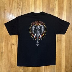 Powell Peralta Shirt Skateboard Mike Vallely Elephant Bones Brigade size Large