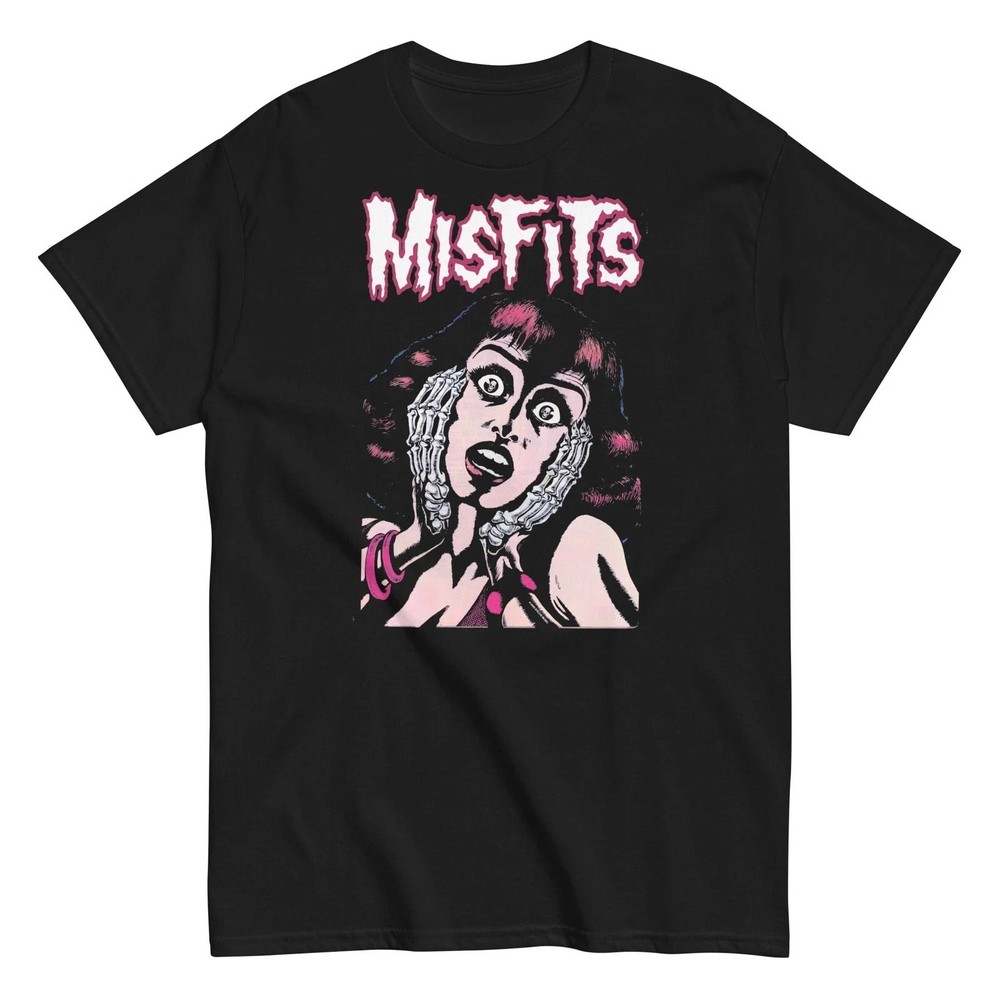 Vintage Misfits – Screaming Album Punk Rock Unisex S-5XL Shirt AA52