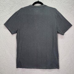 J Crew Tshirt Mens M Charcoal Gray Garment Dyed Slub Cotton Pocket Tee Preppy
