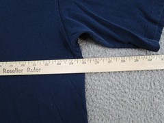 Vintage Mossimo T Shirt SZ XL 90s Single Stitch Double Sided Navy Blue USA Made