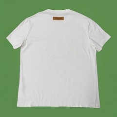 Louis Vuitton LV Logo Spell Out Embroidery Inside-out Heavy Cotton Shirt