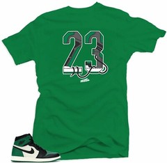 Shirt to Match Jordan Retro 1 Pine Green 2020( Snelos 23 Green) Green