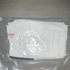 Supreme Tupac Shakur Graphic Print White Cotton Tee Regular Fit Crew Neck M