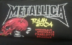 VTG Metallica 2004 Concert Tour Shirt Size L Immaculate Condition