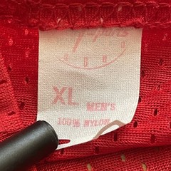 Vtg 80s West Seattle All Stars Mesh Raglan Baseball Jersey XL USA T Sports Red