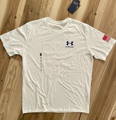 NWT Under Armour Men’s Flag T-Shirt XL Loose Freedom Independence Day July 4th